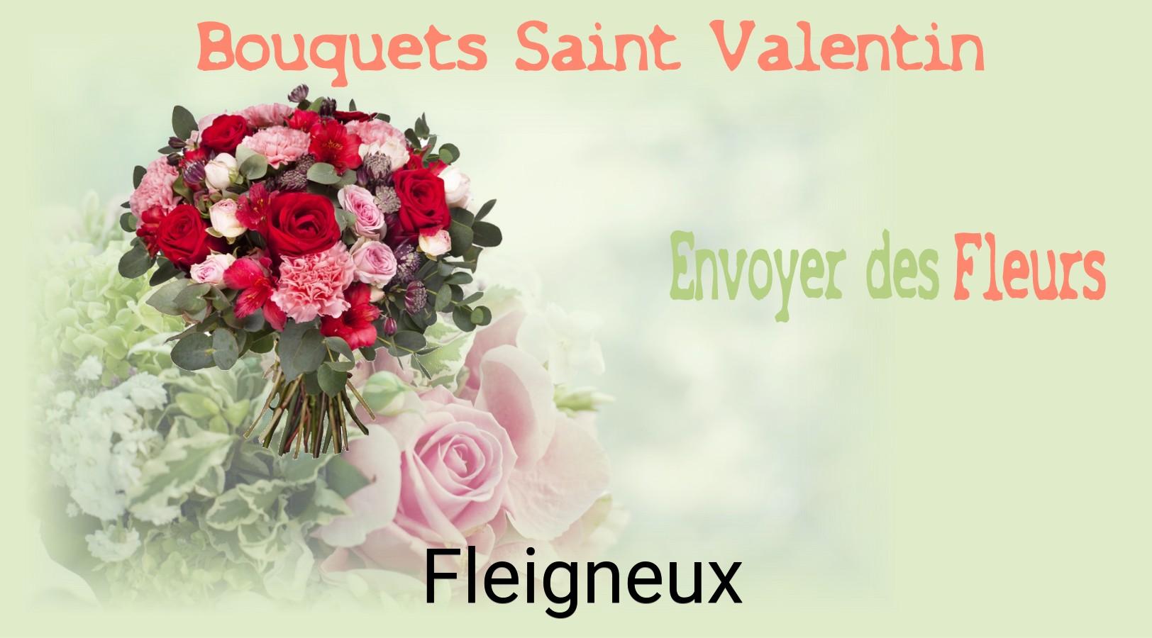 Roses de Saint-Valentin livrées à Fleigneux